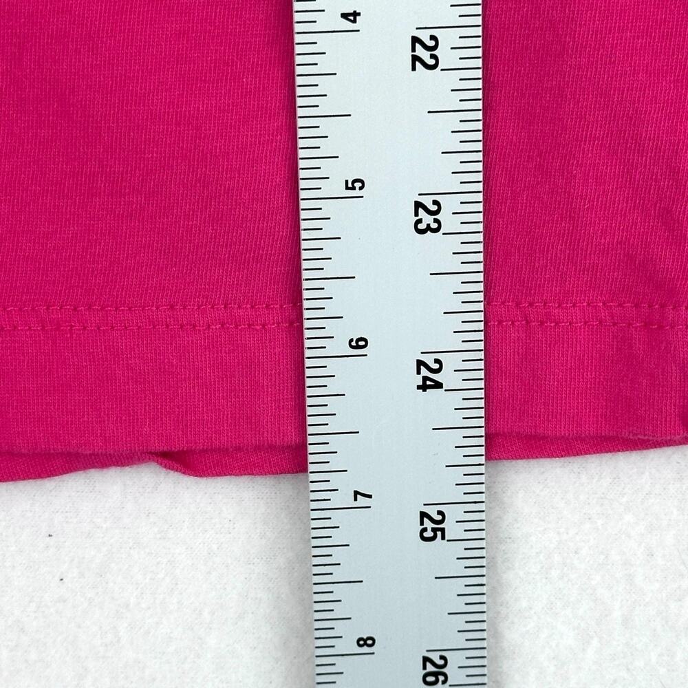 Air Supply Rhinestone T-Shirt Womens Pink Tee Short Sleeve Round Neck Cotton - Picture 11 of 11